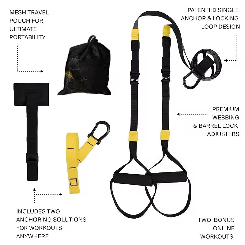 Suspension Training Straps — Bodyweight Trainer | Work Out Wars