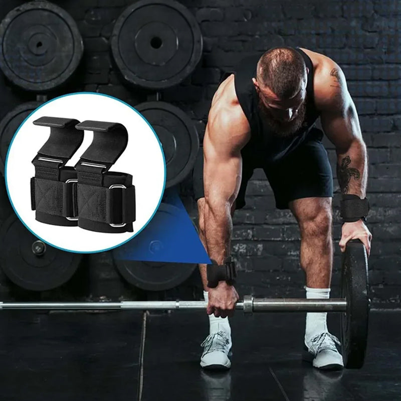 Power lifting hooks, pair — Work Out Wars product photo 4