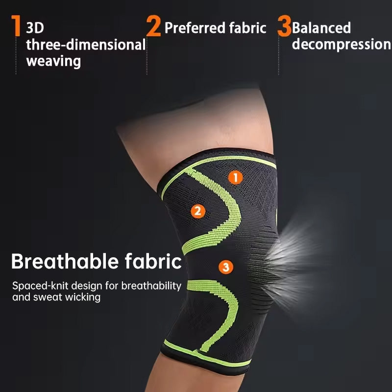 Compression Knee Sleeves — Pair | Work Out Wars