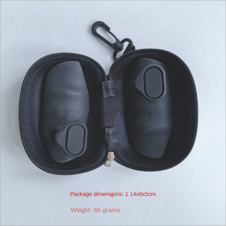 Textured silicone lifting grips, palm pads for rows and pulldowns — Work Out Wars