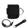 Ankle cuff kit with resistance band and door anchor — Work Out Wars product photo 7