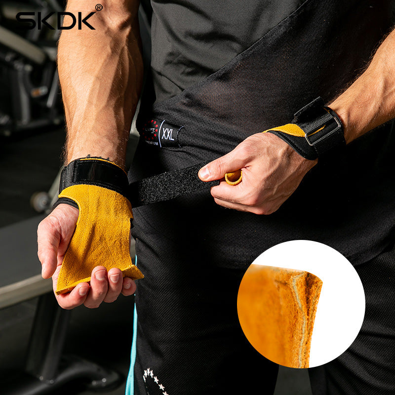 Leather Bar Grips (Pair) — Pull-Ups & Bar Work | Work Out Wars