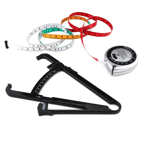 Body Fat Caliper & Tape Measure Set | Work Out Wars