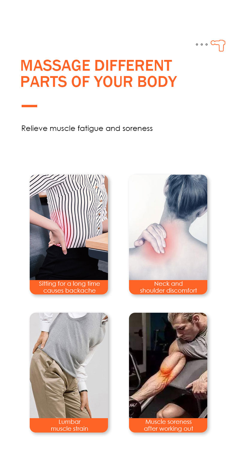 Mini Massage Gun — Cordless Percussion Massager | Work Out Wars