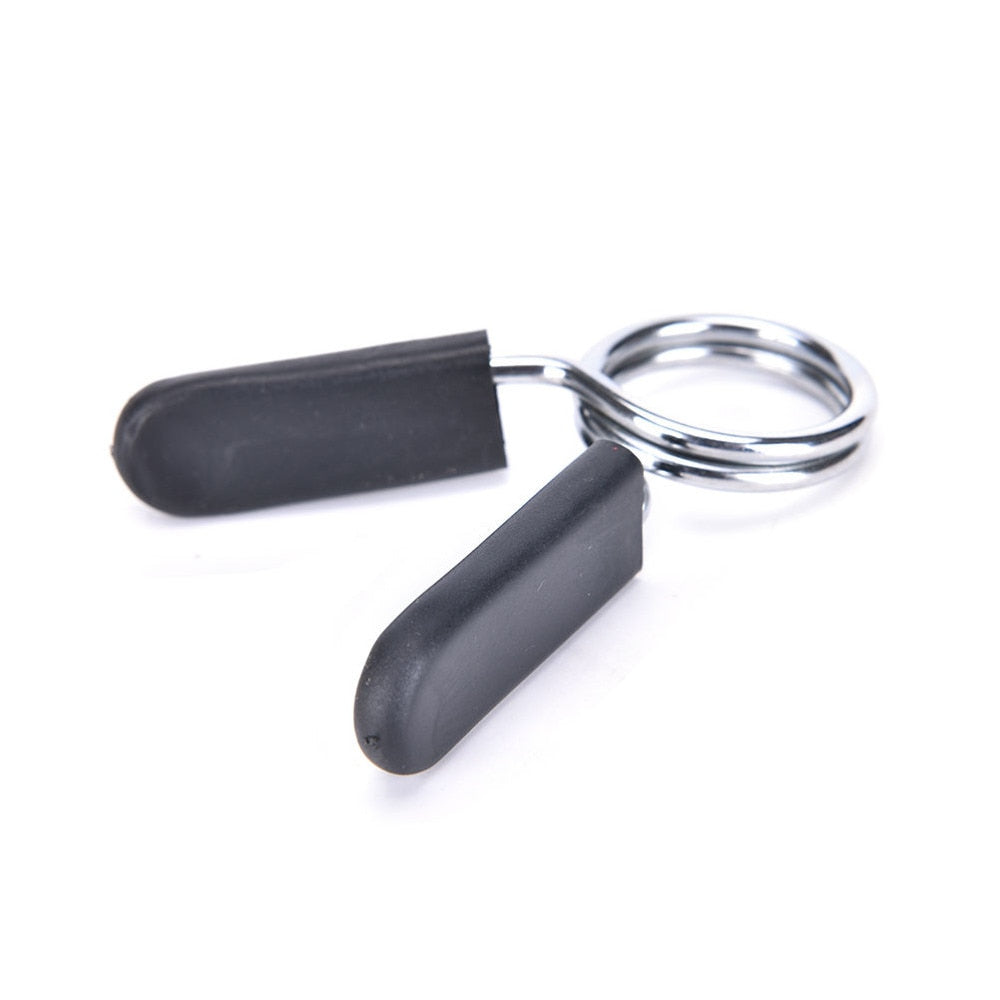 Barbell Spring Collars (Pair) — 28mm Standard Bars | Work Out Wars