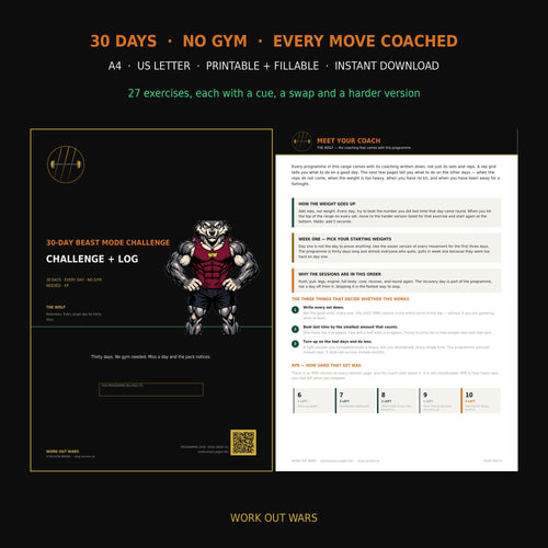 30-Day Beast Mode Challenge cover
