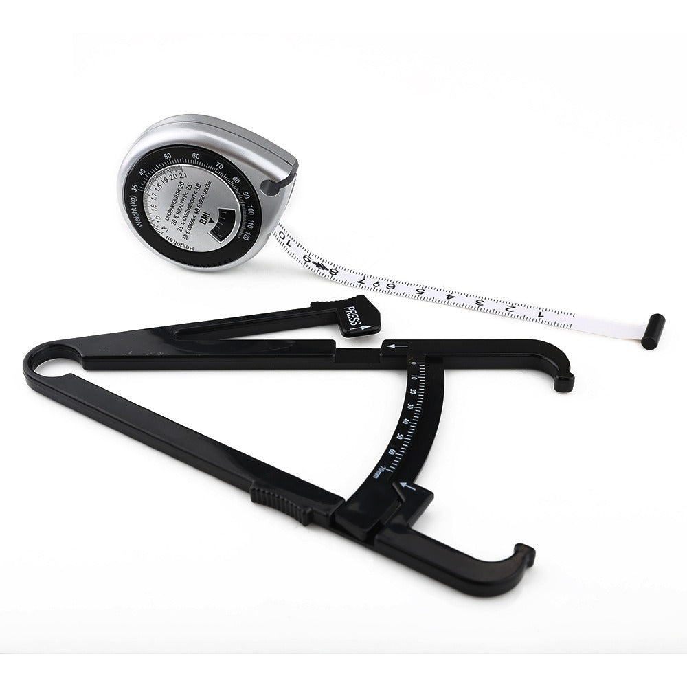 Body Fat Caliper & Tape Measure Set | Work Out Wars