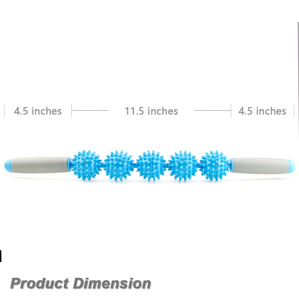 Muscle roller stick with spiked rollers — Work Out Wars product photo 2