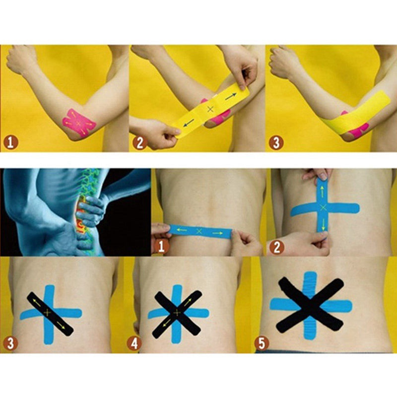Kinesiology Tape — 5cm x 5m Cotton Sports Tape | Work Out Wars