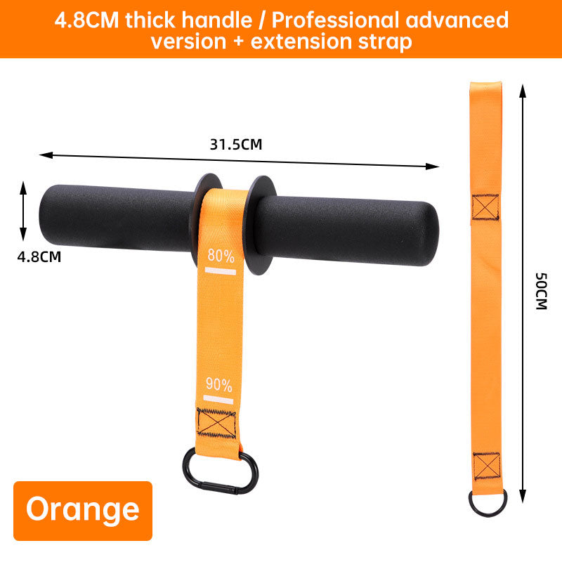 Wrist roller loading strap detail