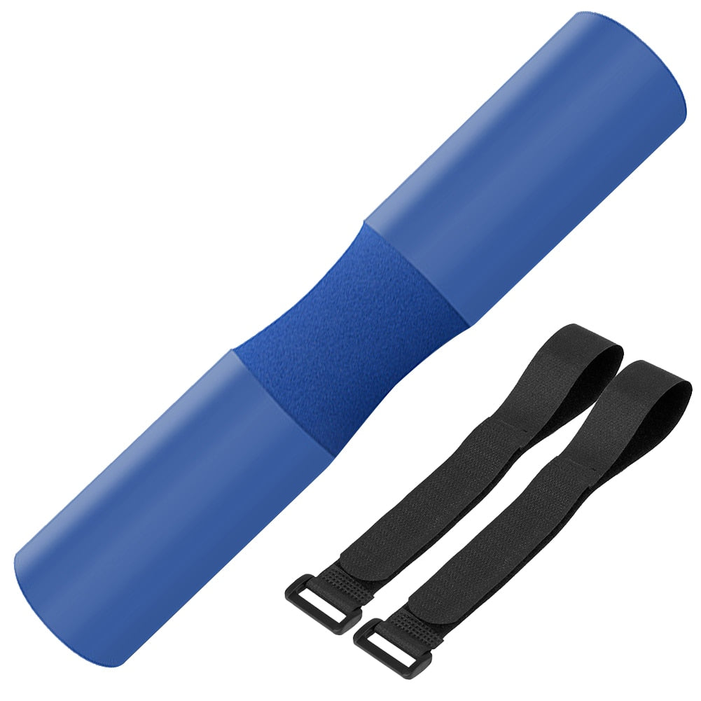 Barbell Squat Pad with Straps - Foam Bar Pad for Squats and Hip Thrusts