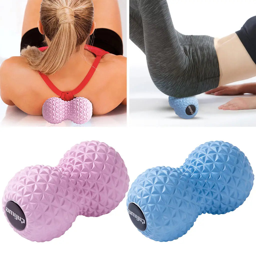 Peanut Massage Ball — Double Ball for Back & Neck | Work Out Wars