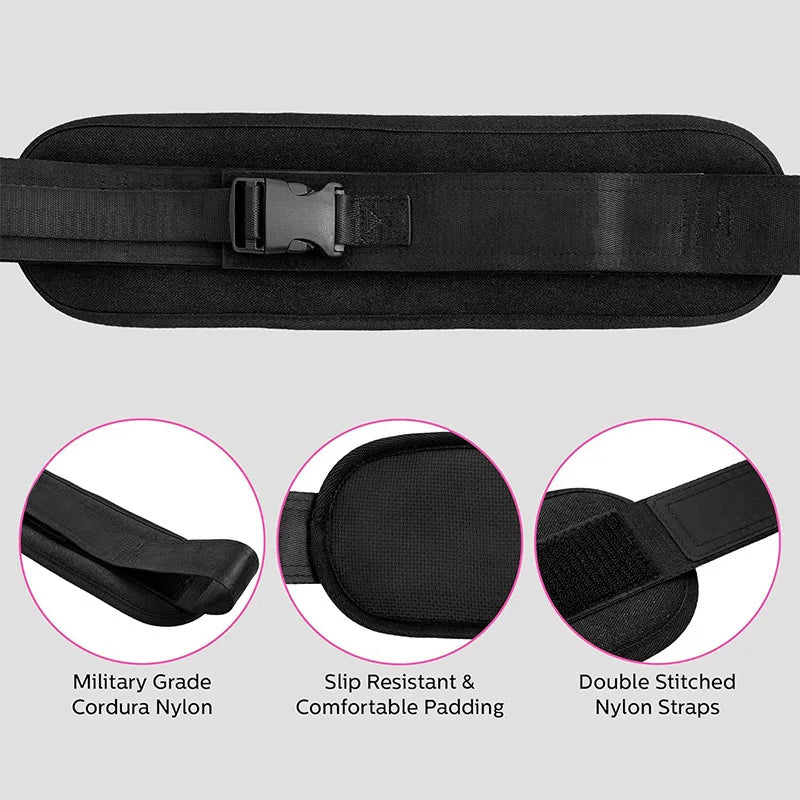 Hip Thrust Belt — Dumbbell Holder for Glute Bridges | Work Out Wars