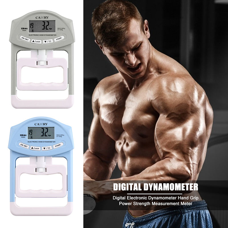 Digital Hand Grip Dynamometer, Strength Tester | Work Out Wars