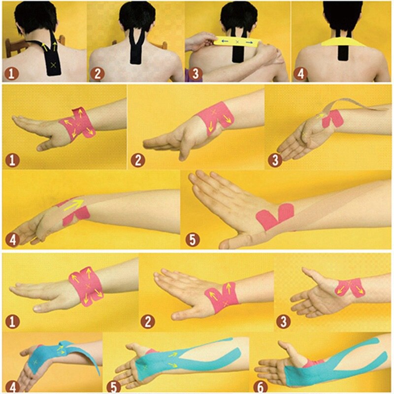 Kinesiology Tape — 5cm x 5m Cotton Sports Tape | Work Out Wars