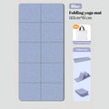 Foldable Exercise Mat — Double-Sided Non-Slip TPE | Work Out Wars