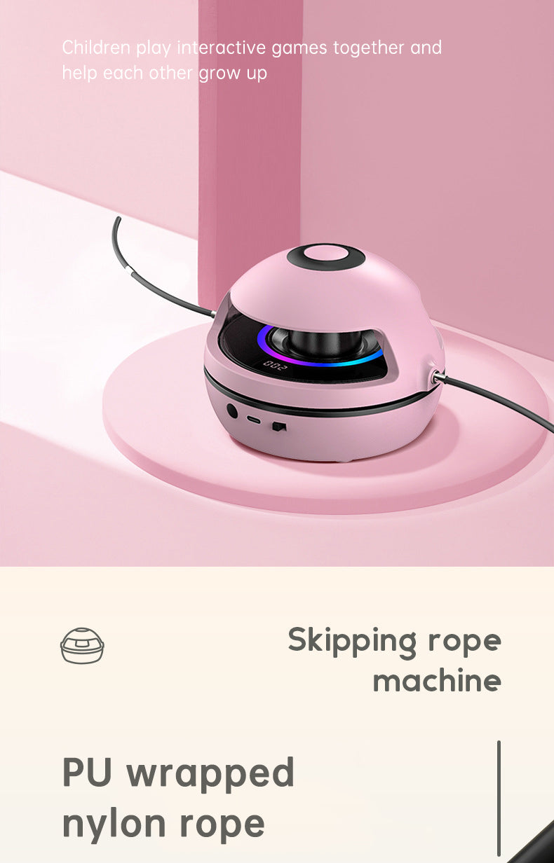 Automatic Skipping Rope Machine — LED, Speed Levels & Music | Work Out Wars
