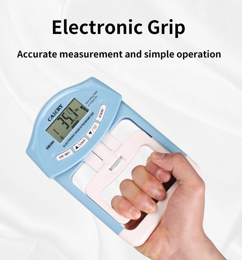 Digital Hand Grip Dynamometer, Strength Tester | Work Out Wars