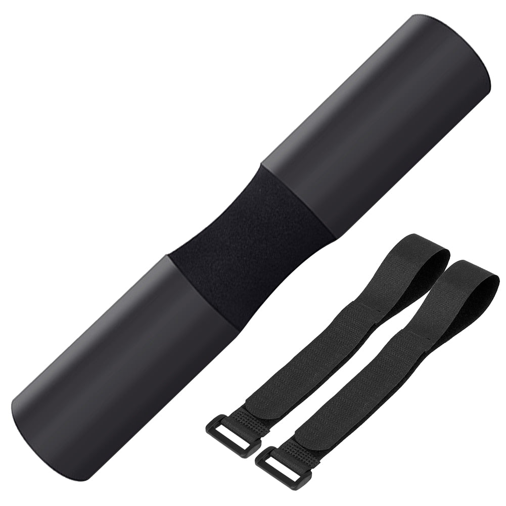 Barbell Squat Pad with Straps - Foam Bar Pad for Squats and Hip Thrusts