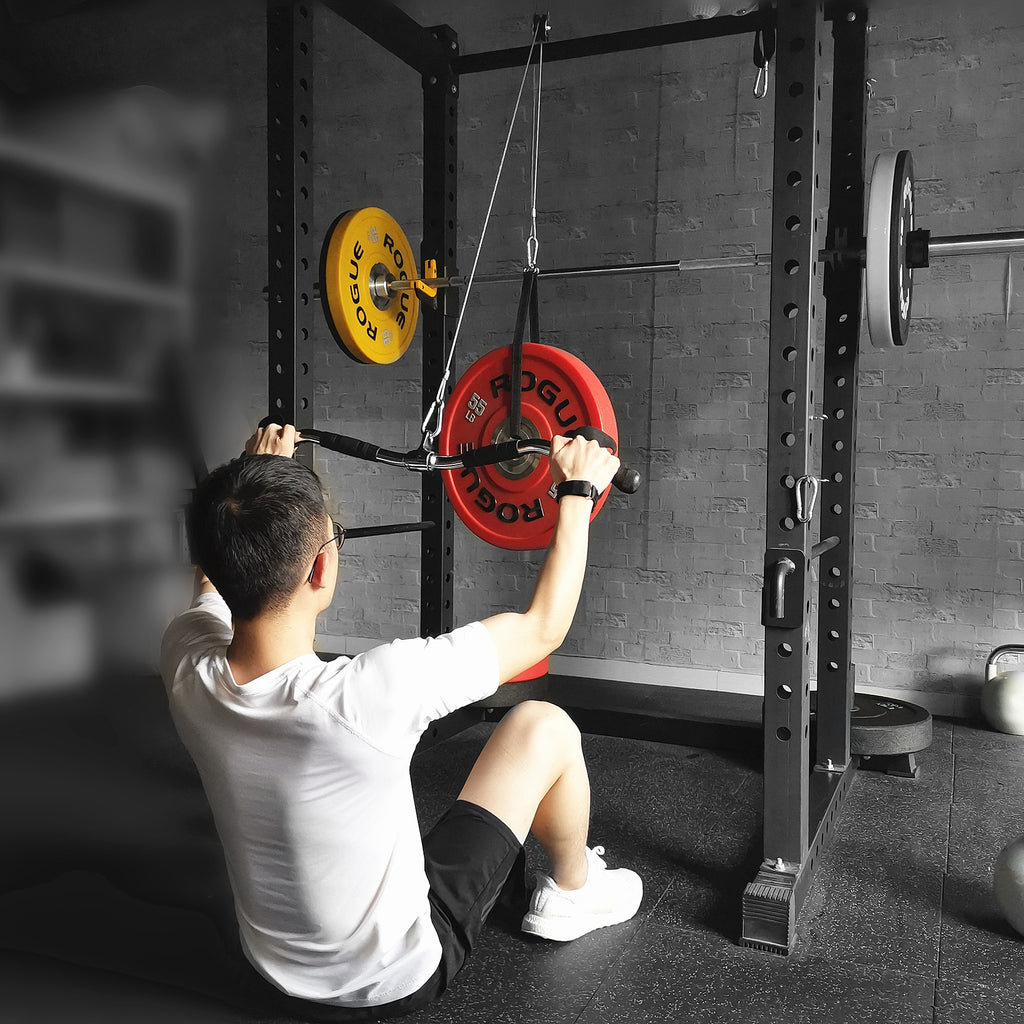 DIY cable pulley system for a pull-up bar — Work Out Wars product photo 5