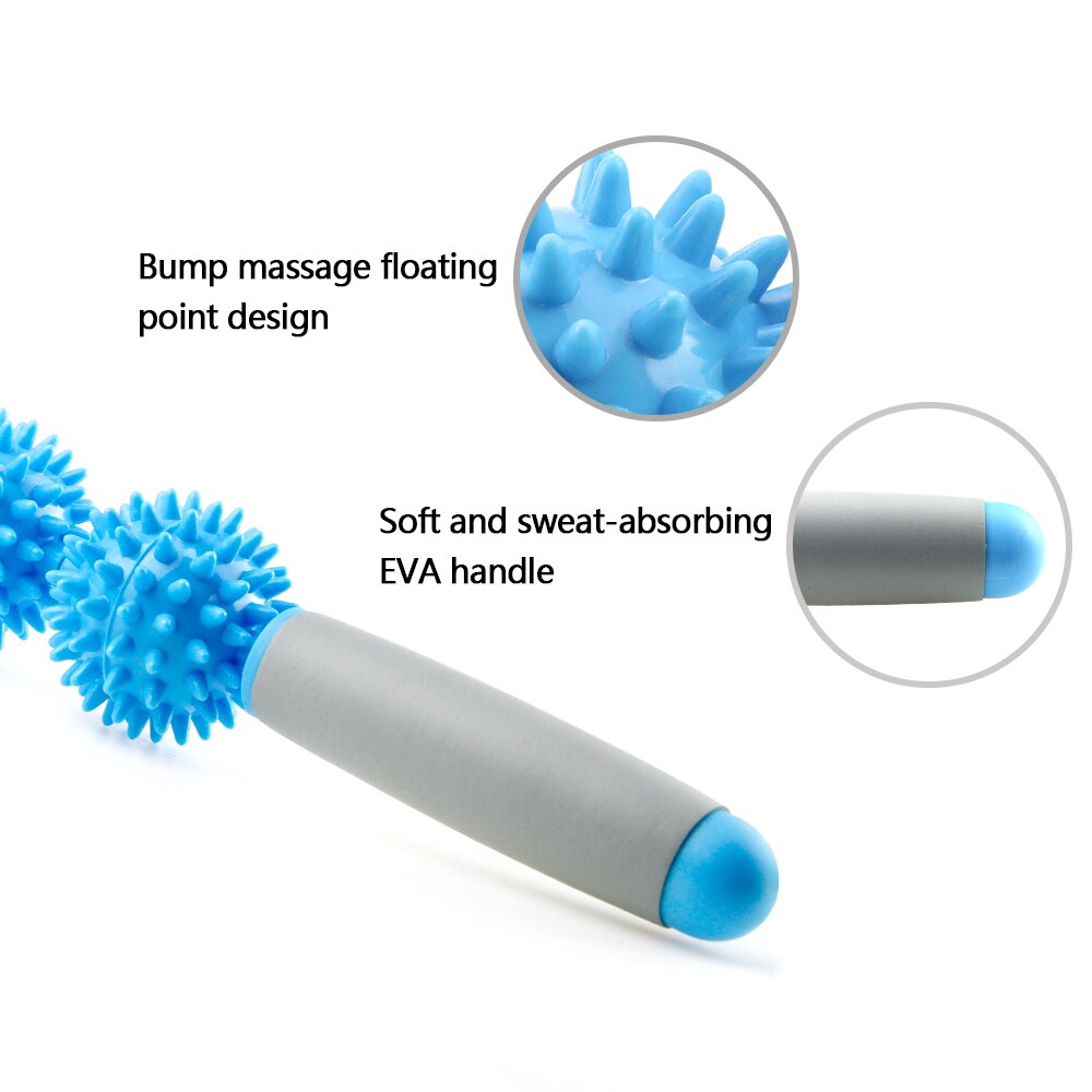 Muscle roller stick with spiked rollers — Work Out Wars product photo 3