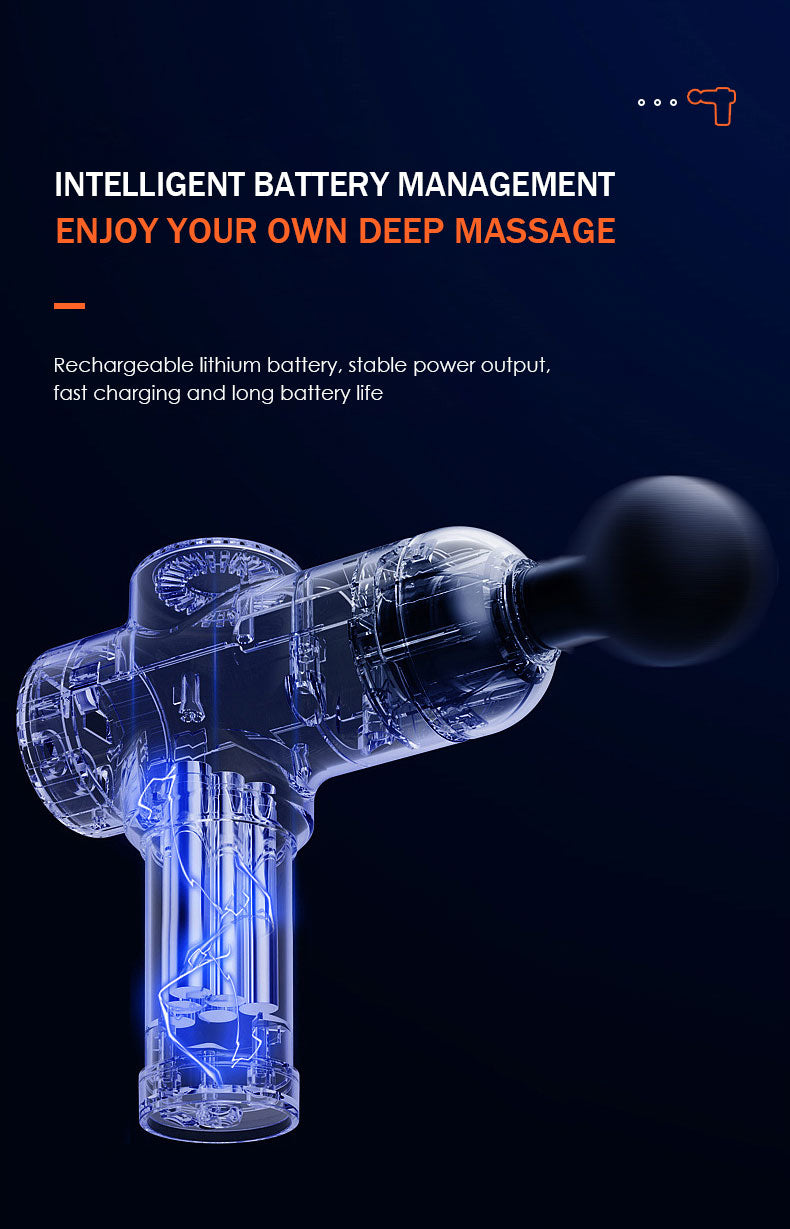 Mini Massage Gun — Cordless Percussion Massager | Work Out Wars
