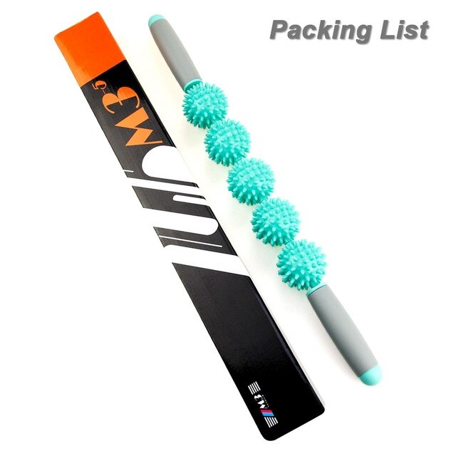 Muscle roller stick with spiked rollers — Work Out Wars product photo 9