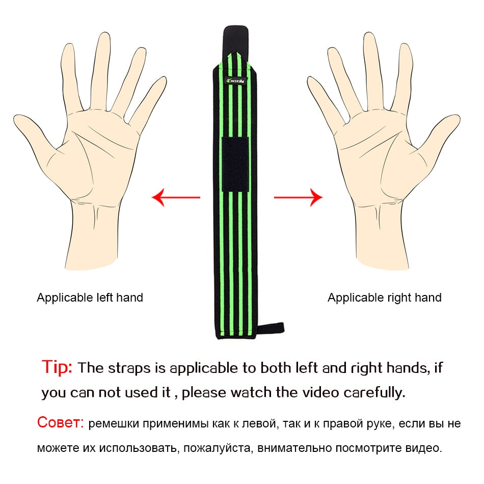 Iron Grip Wrist Wraps — Weightlifting Wrist Support | Work Out Wars