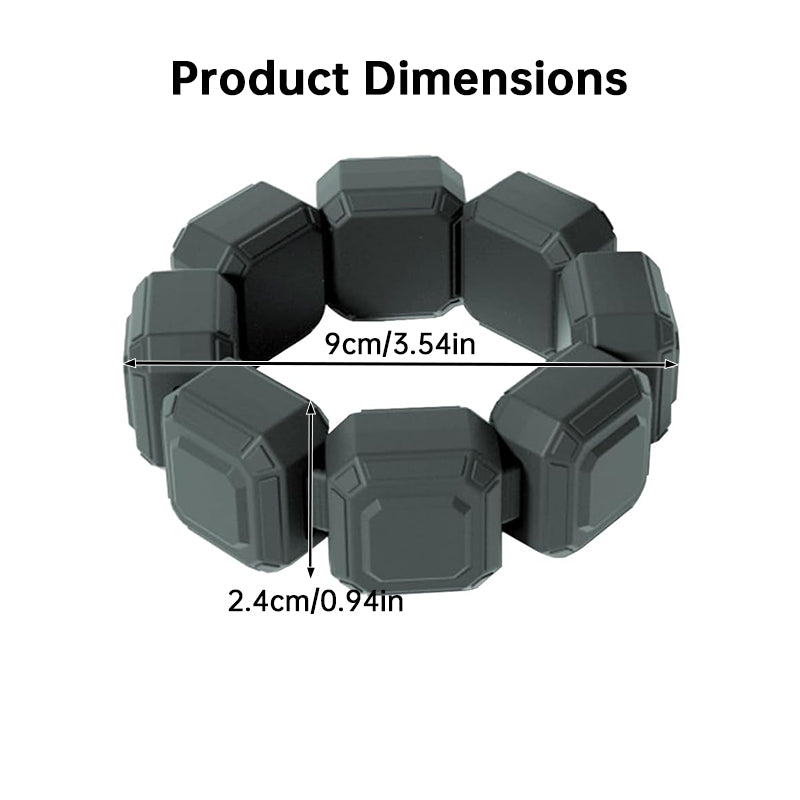 Ankle & Wrist Weights (Pair, 1lb Each) — Soft Silicone Bangles | Work Out Wars