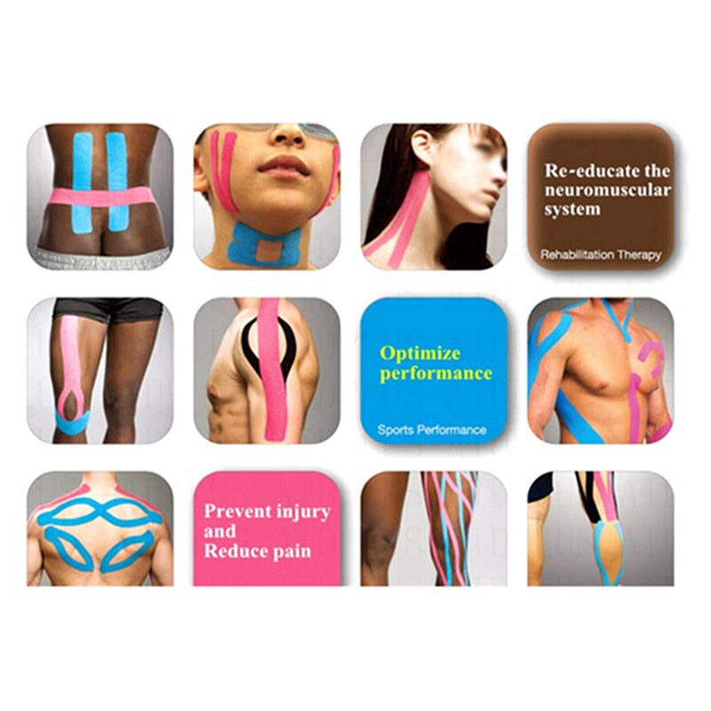 Kinesiology Tape — 5cm x 5m Cotton Sports Tape | Work Out Wars