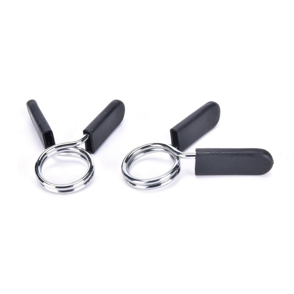 Barbell Spring Collars (Pair) — 28mm Standard Bars | Work Out Wars