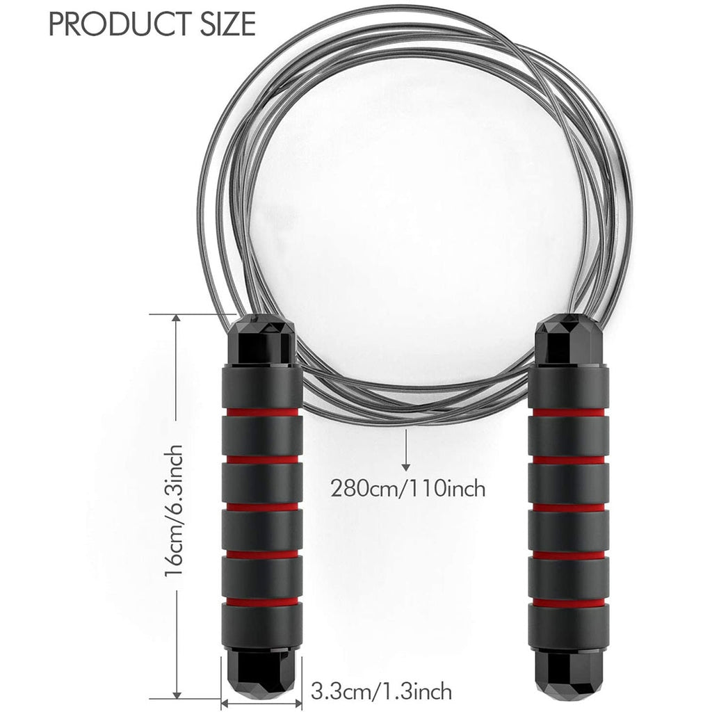 Speed Rope — Ball-Bearing Steel Cable | Work Out Wars