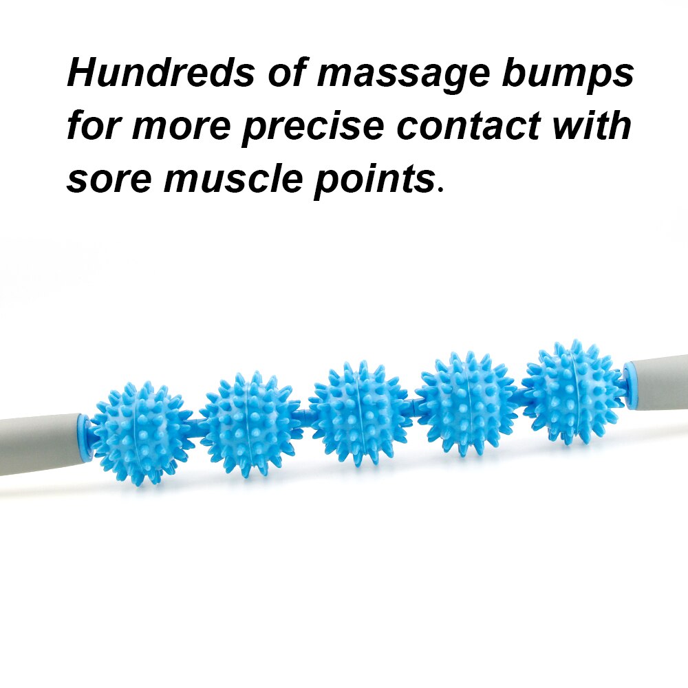 Muscle roller stick with spiked rollers — Work Out Wars product photo 4