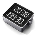 Gym Timer - Dual Screen Count-Up and Countdown, 199 Min | Work Out Wars