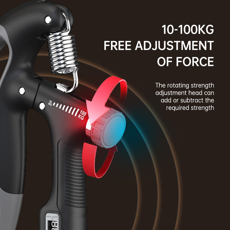 Counting Grip Strengthener 10-100kg Adjustable | Work Out Wars