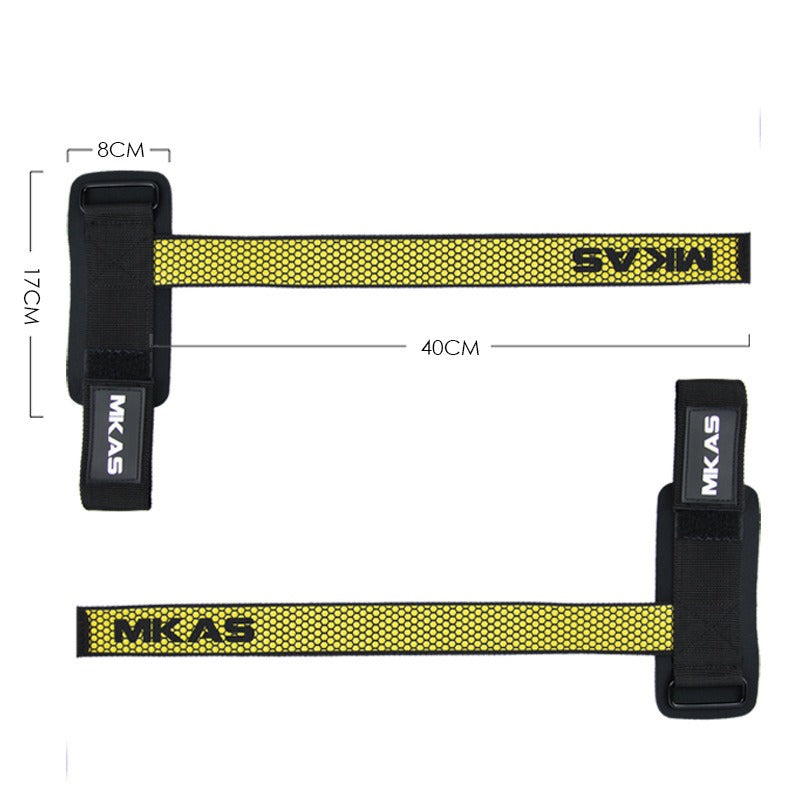 Grip Lock Lifting Straps - Weightlifting Wrist Wraps | Work Out Wars