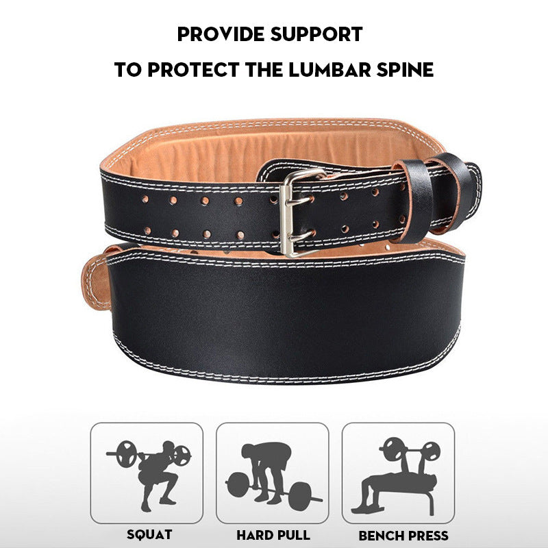 Anchor Lifting Belt — Contoured Back Support | Work Out Wars