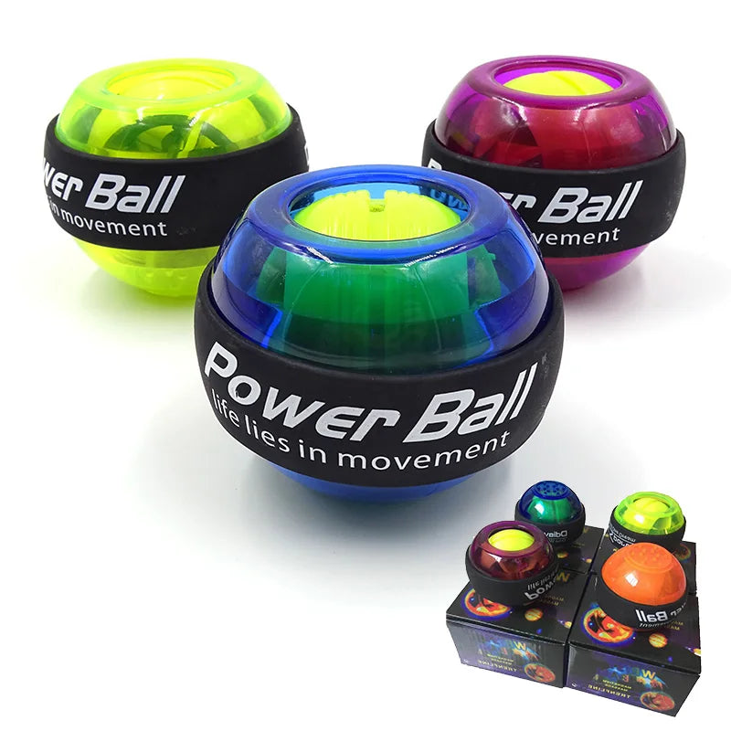 Gyro Wrist Ball — Forearm & Wrist Trainer, LED | Work Out Wars