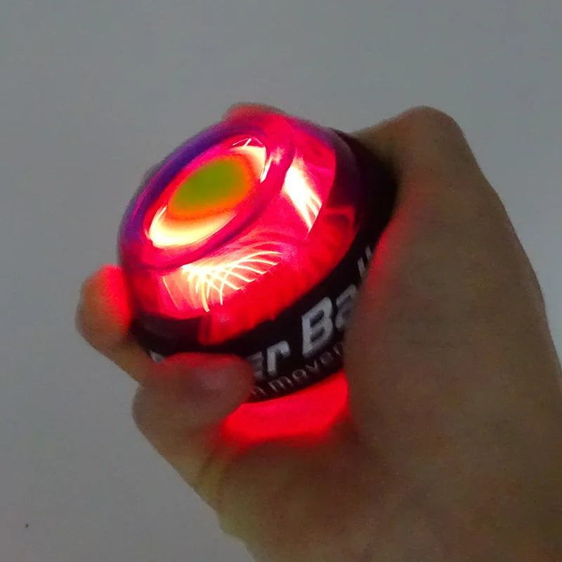 Gyro Wrist Ball — Forearm & Wrist Trainer, LED | Work Out Wars