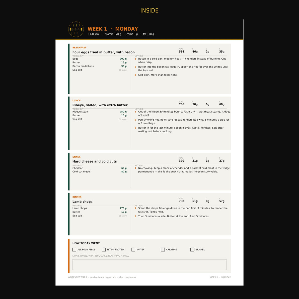 Inside page